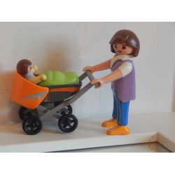 Z3 - Maman Landau Et Bébé Playmobil