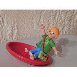 Enfant Et Toupie Playmobil