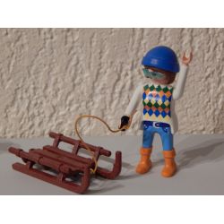 Maman Et Luge Vintage Playmobil