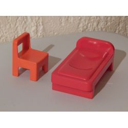 Lit Et Chaise Série 123 Playmobil