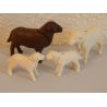 Famille De Moutons 4 Pièces Playmobil