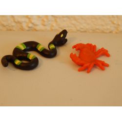 Serpent Et Crabe Playmobil