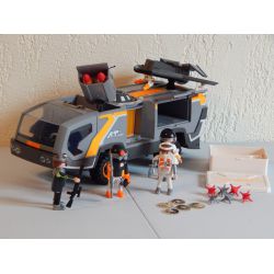 Playmobil Top Agents Spy Team Commander Truck Manque Les Verrous De La Boite Blanche Voir Photos 5286 Playmobil