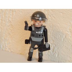 Policier D'Intervention Du GIGN Playmobil
