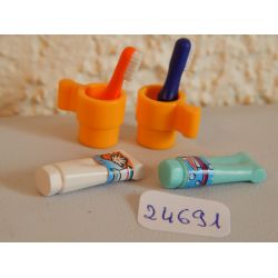 Nécessaire De Brossage De Dents 6 Pièces Playmobil