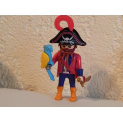 Capitaine Des Pirates Et Péroquet Playmobil