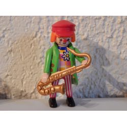 Clown Du Cirque Et Saxophoniste Playmobil