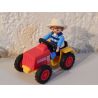 Tracteur De La Ferme Et Enfant Playmobil