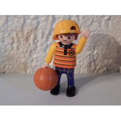 Enfant Et Ballon De Base Ball Playmobil