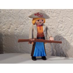 Peu Courant Femme Western Playmobil