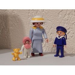 Superbe Rare Et Complet Maman Et Ses Enfants 5406 Playmobil