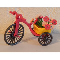 Le Triporteur Du Coffret Marchand De Fleurs Et Triporteur Série 1900 5400 Playmobil